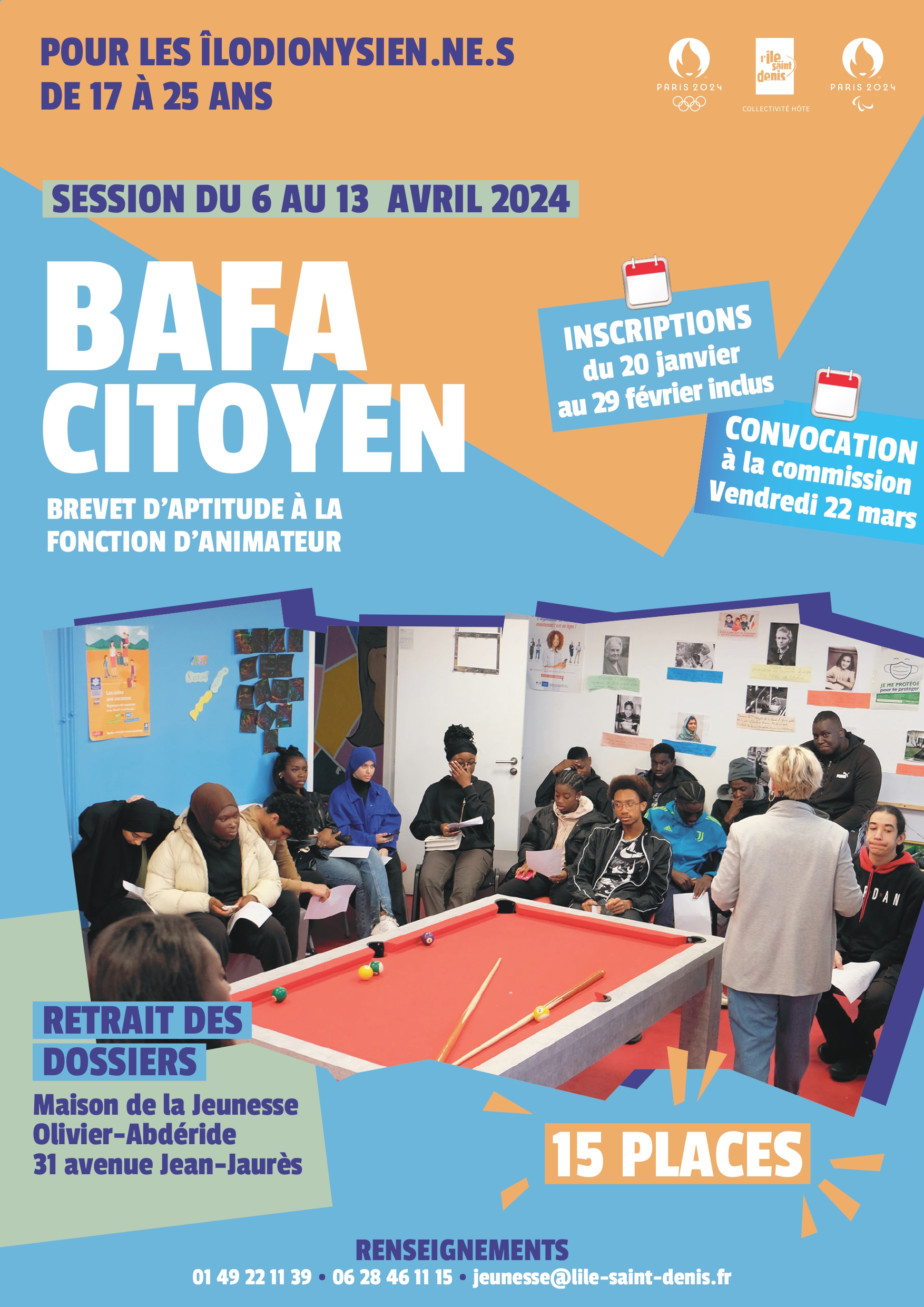 Bafa Citoyen Ouverture Des Inscriptions Pour La Session Davril